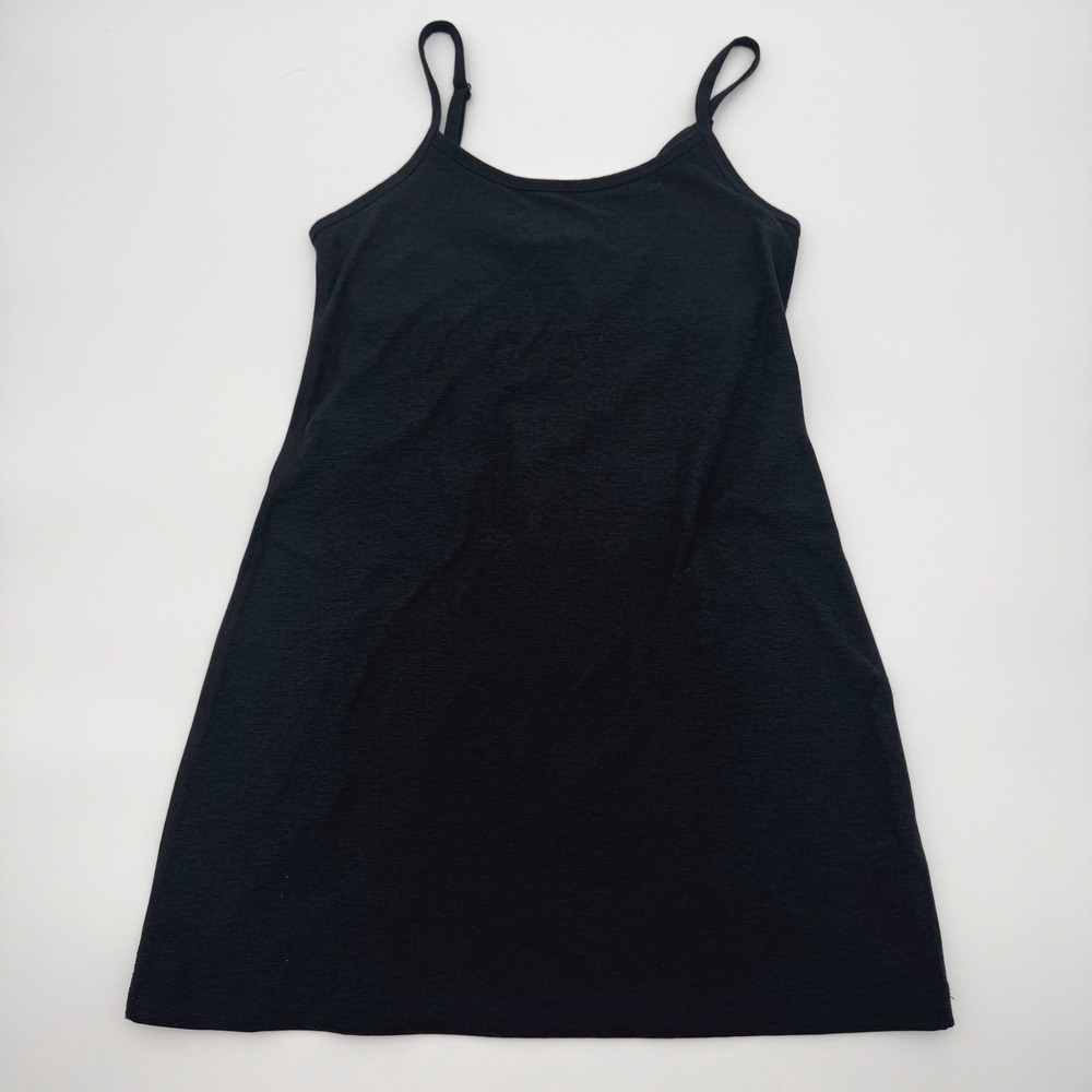 Beyond Yoga Womens Black Space Dye Active Dress Built In Shorts Small